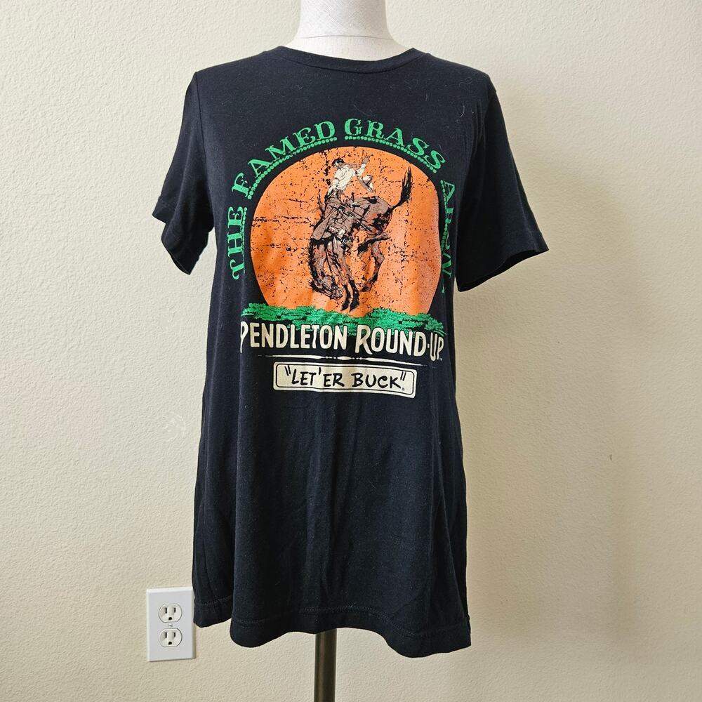 Pendleton Round Up Graphic Black S